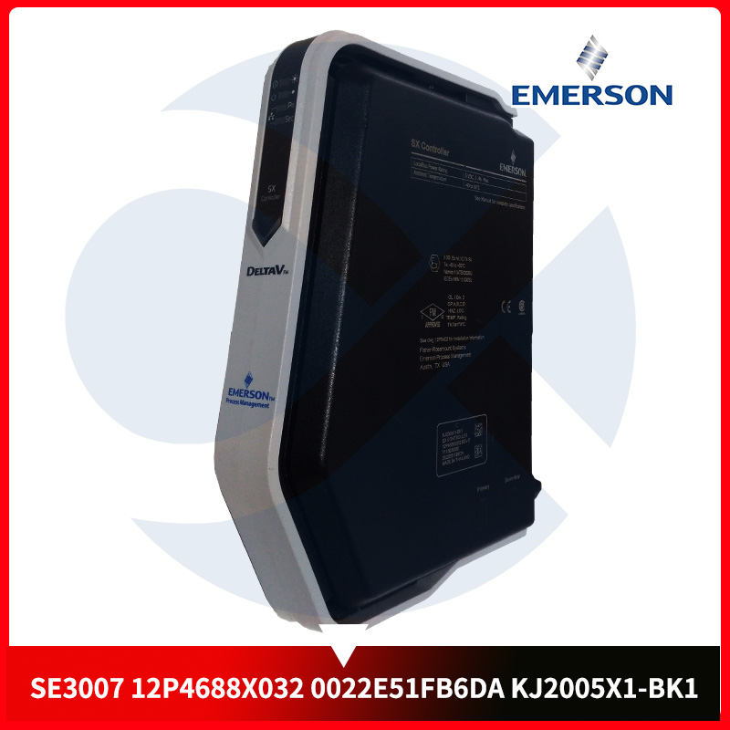 SE3007 12P4688X032 0022E51FB6DA KJ2005X1-BK1 EMERSON 電源冗余模塊