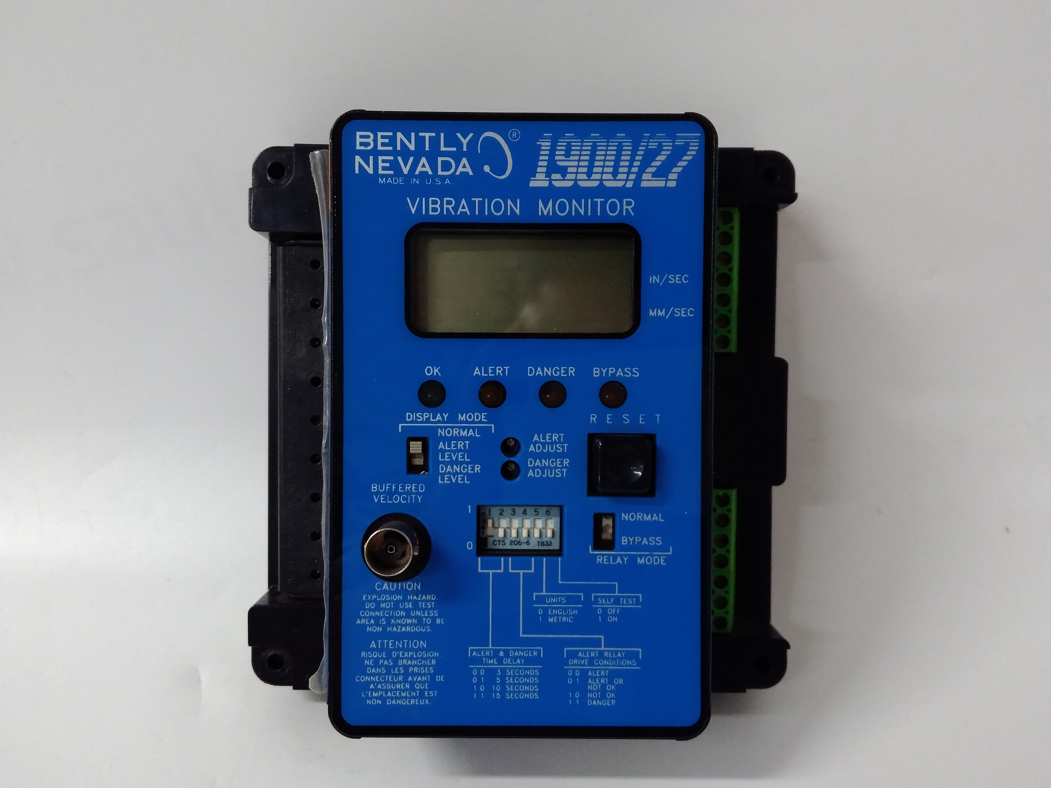 190027 BENTLY 振動監(jiān)測器