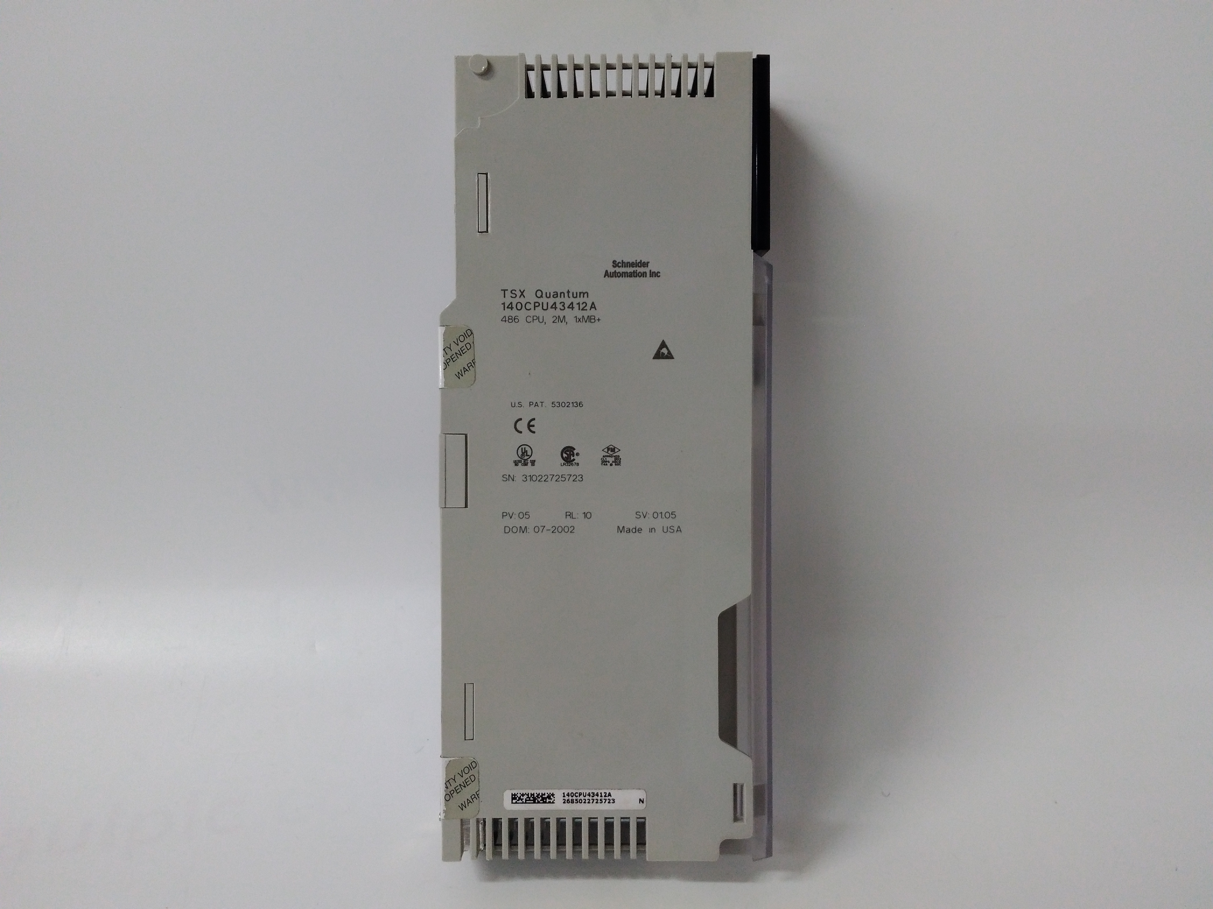 140CPU43412A SCHNEIDER MODICON處理器