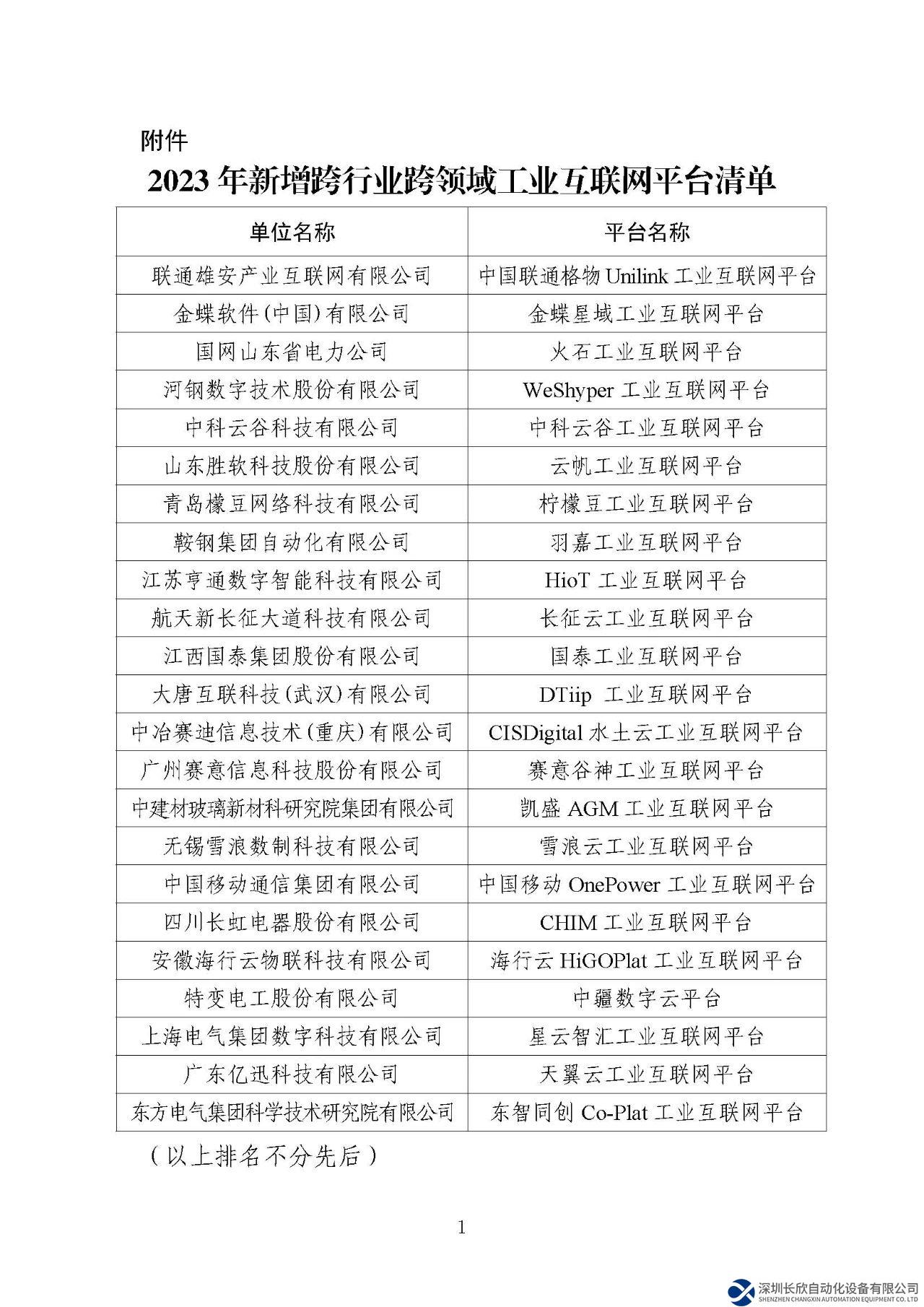 工信部：新增23家“雙跨”工業(yè)互聯(lián)網(wǎng)平臺(tái)