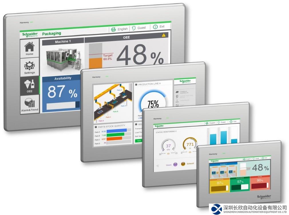 施耐德電氣推出Easy Harmony FT6不銹鋼觸摸屏， 助力企業(yè)數(shù)“馭”安全與合規(guī)