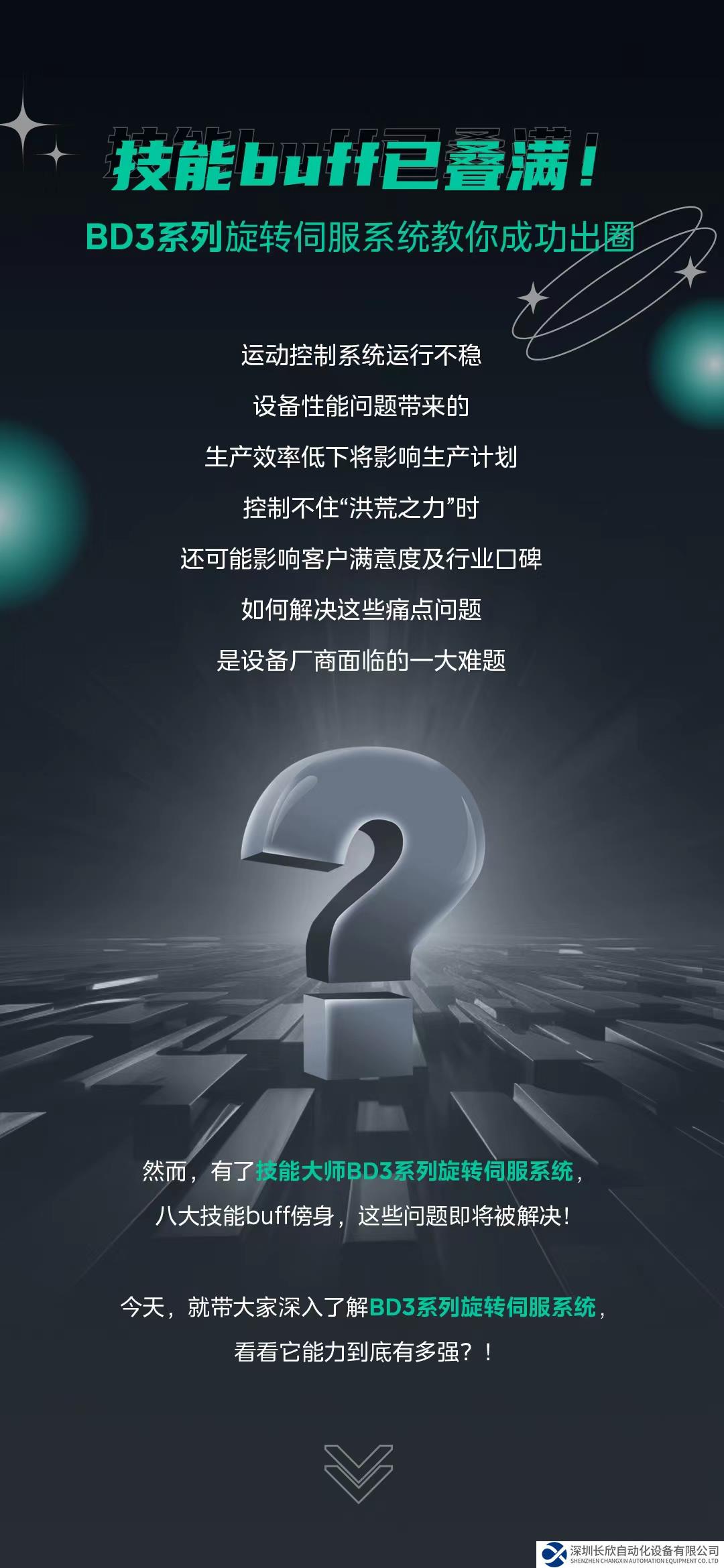 美的BD3系列旋轉(zhuǎn)伺服系統(tǒng)：八邊形戰(zhàn)士，內(nèi)外兼修，技能buff 滿格！