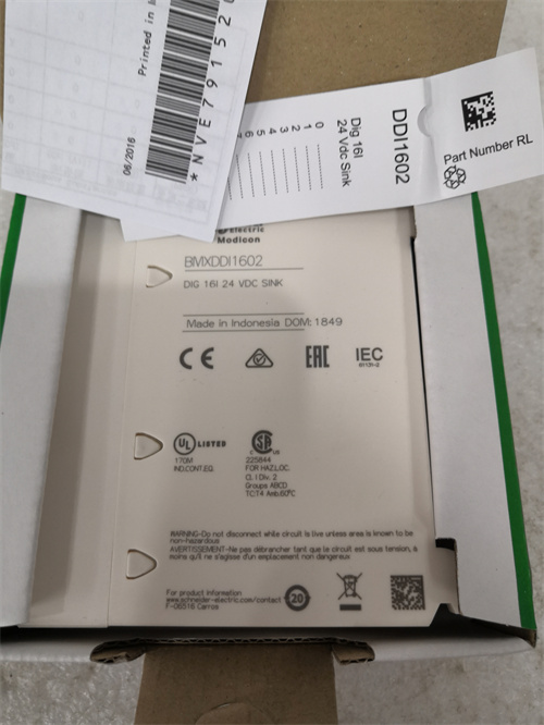 SCHNEIDER BMXDDI1602 模塊