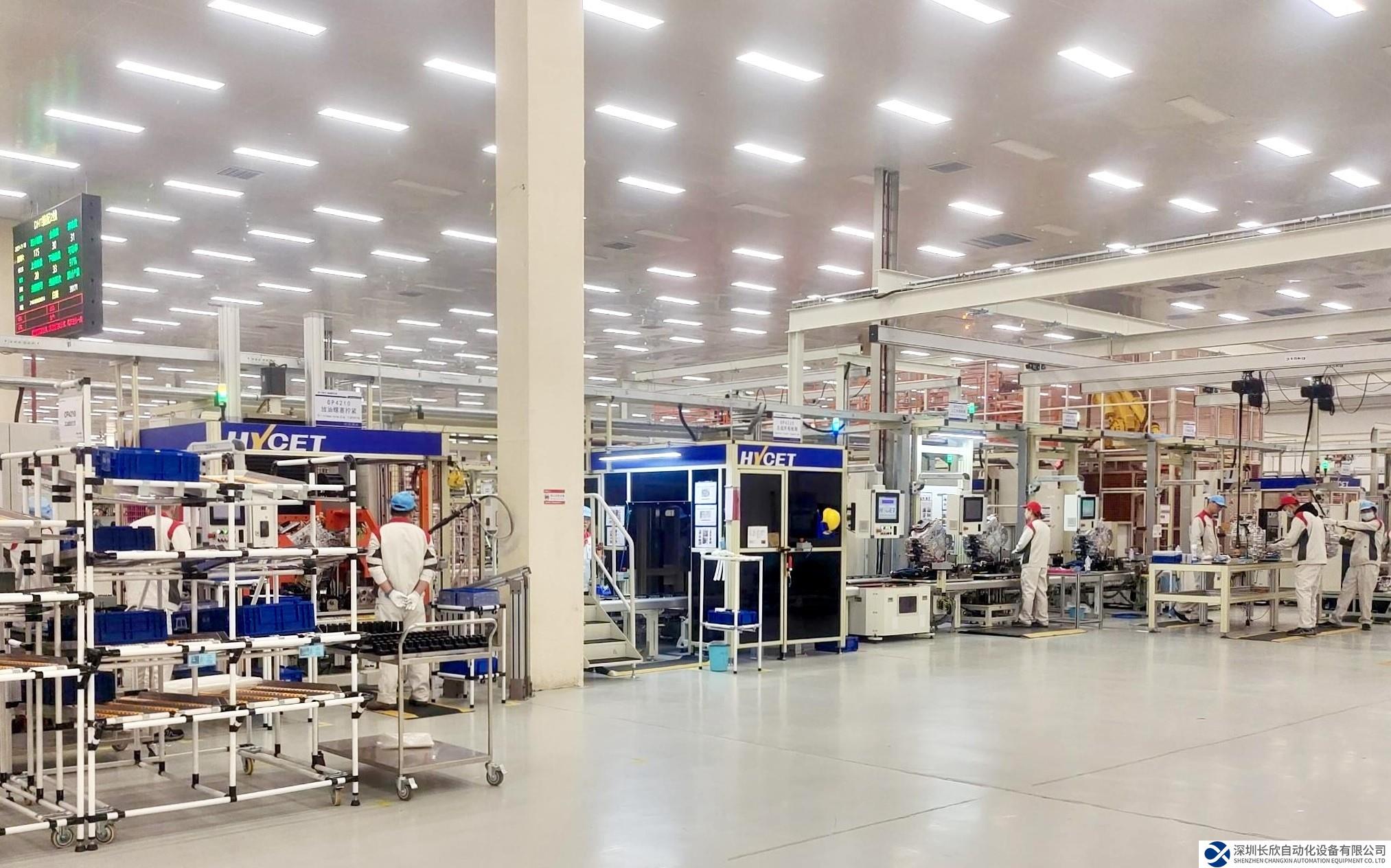 柯馬為蜂巢傳動部署高效混動專用變速器總成裝配線