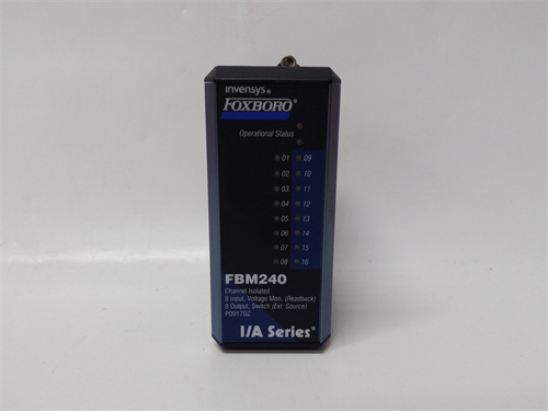 FOXBORO FBM240 P0917GZ 模塊