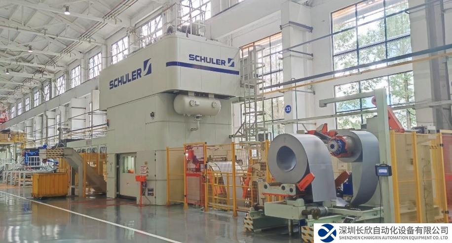 哈爾濱電機(jī)廠繼續(xù)引進(jìn)一條舒勒沖壓線