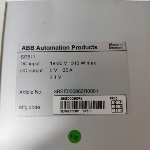 ABB SR511 3BSE000863R1
